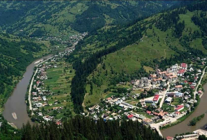Pensiunea Bradet Brosteni Bagian luar foto